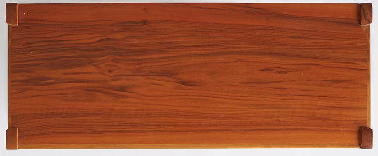 Josef Frank, a walnut showcase cabinet, Svenskt Tenn, Sweden, model B 2217, probably 1950s.