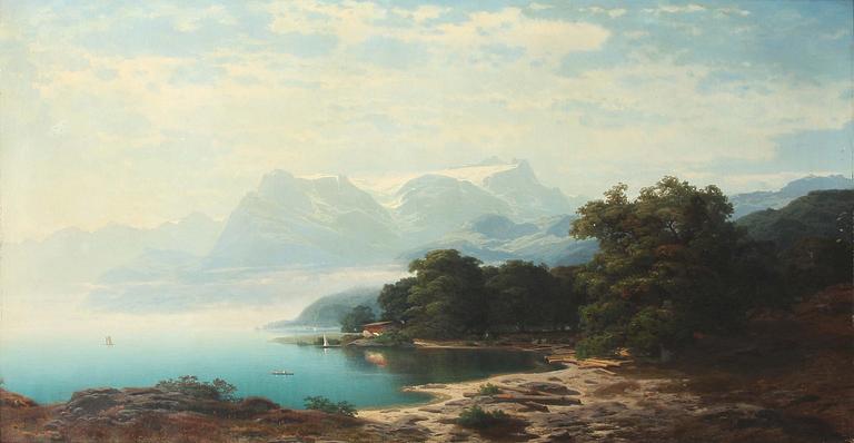 STANISLAS GRAF VON KALCKREUTH, olja på duk, sign.