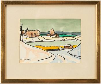 Erling Ärlingsson, "Utterbyn", Flying geese, 3 pcs.