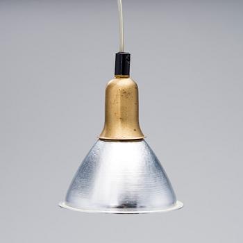 INGO MAURER, BORDSLAMPA OCH TVÅ TAKLAMPOR, "Grasl", formgiven av Jan Roth 1973.