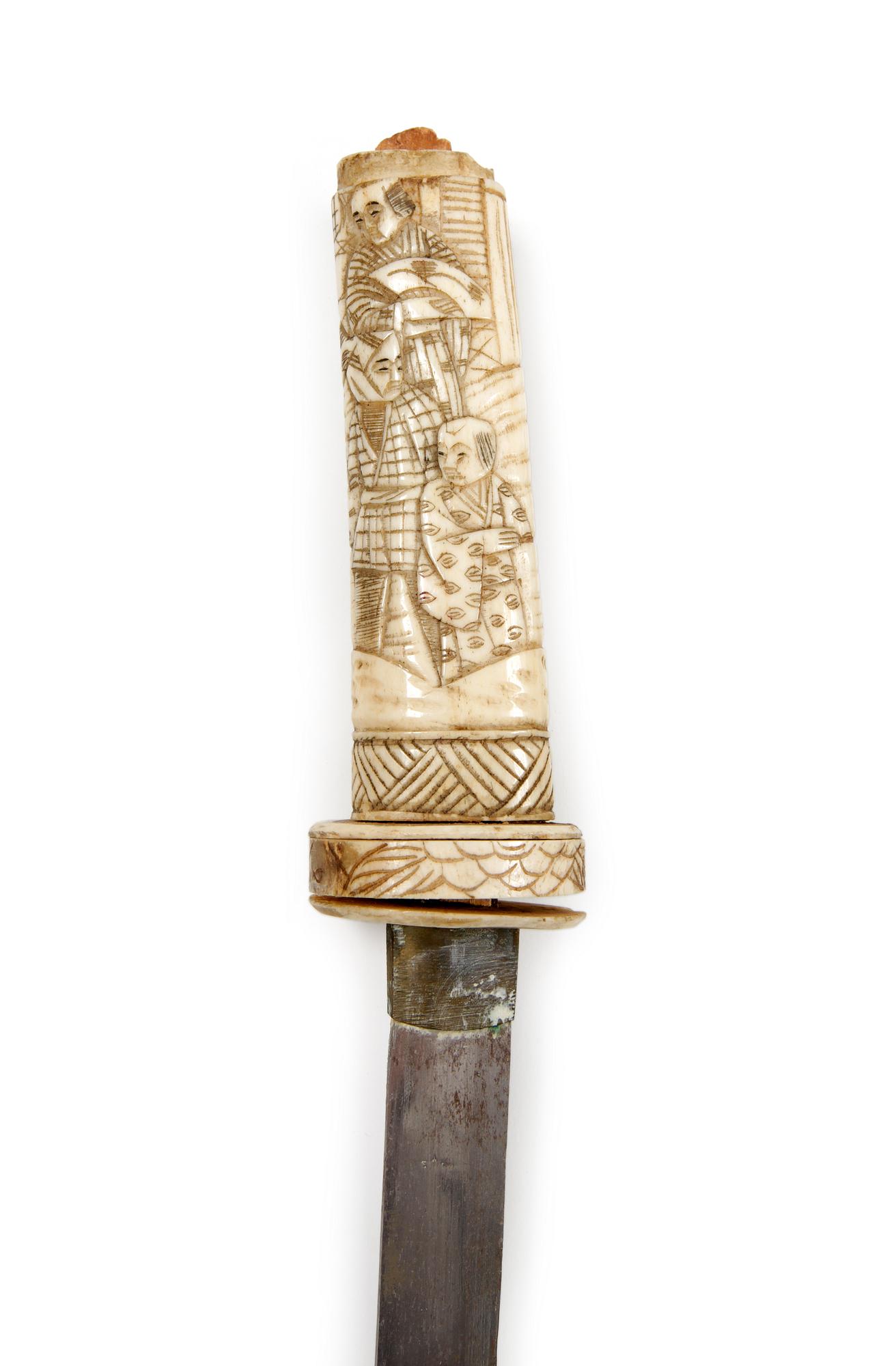 SVÄRD, ben, Japan, 1800/1900-tal.