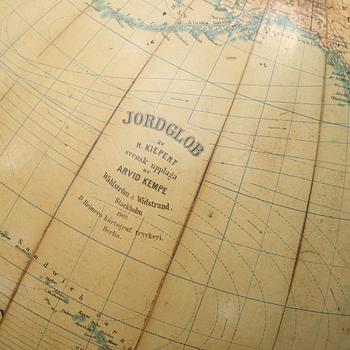 JORDGLOB, Arvid Kempe, Wahlström&Widstrand 1909.