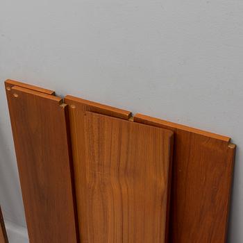 POUL CADOVIUS, a teak shelf system, 'Royal System'.