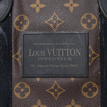 Louis Vuitton, weekender bag, “Macassar Waterproof Keepall 60 Bandoulière”.