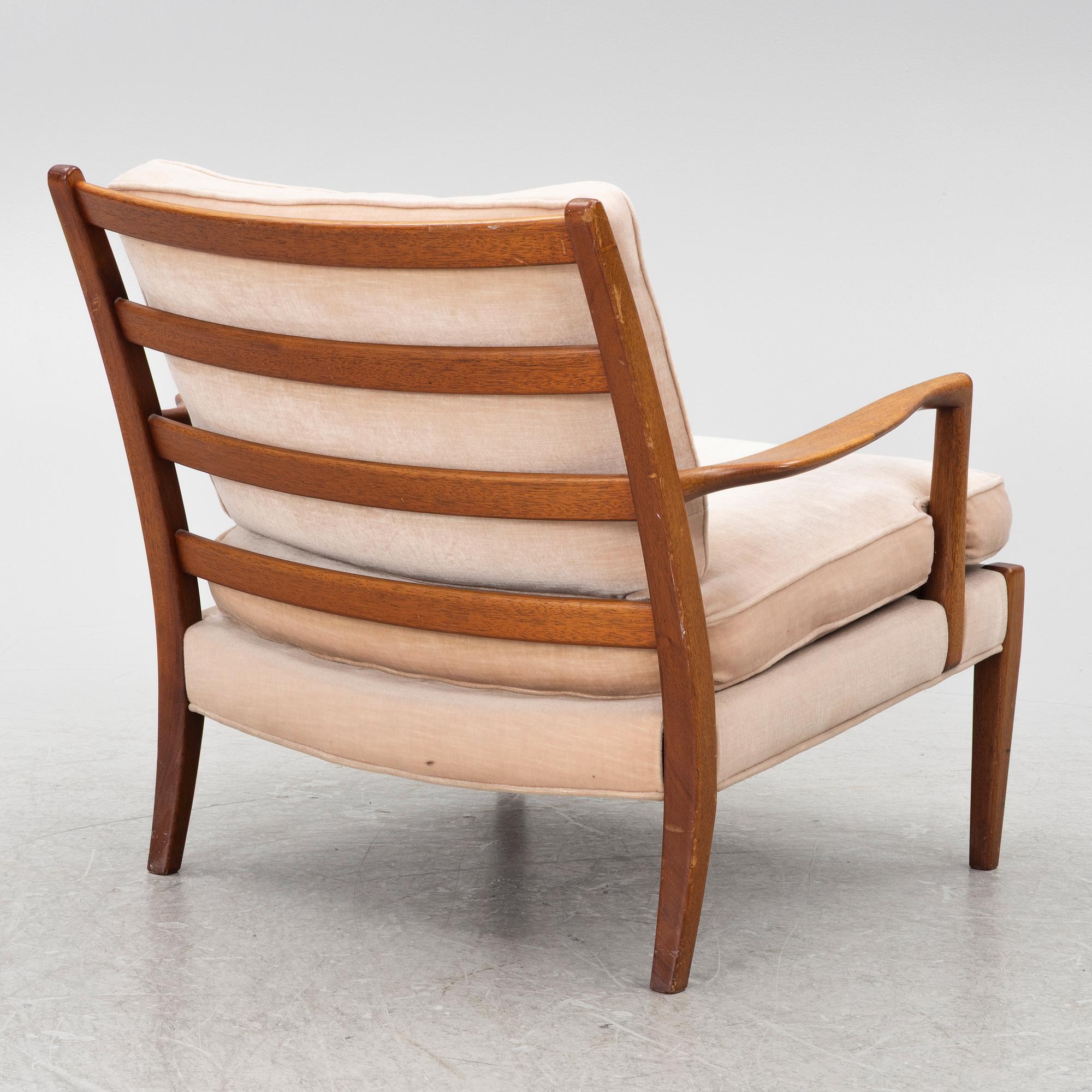 Arne Norell, 'Löven' armchair, Norell Möbler.