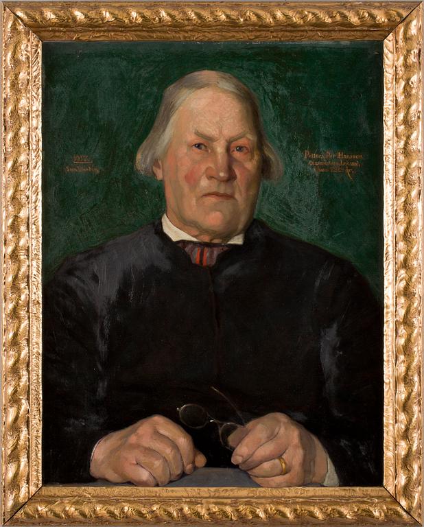 SAM UHRDIN, olja på duk. Sign och dat 1917.