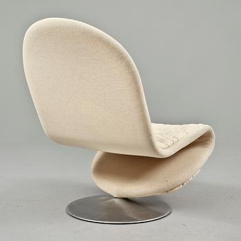 FÅTÖLJ, "E6101", Verner Panton, Fritz Hansen, Danmark, 1970/1980-tal.