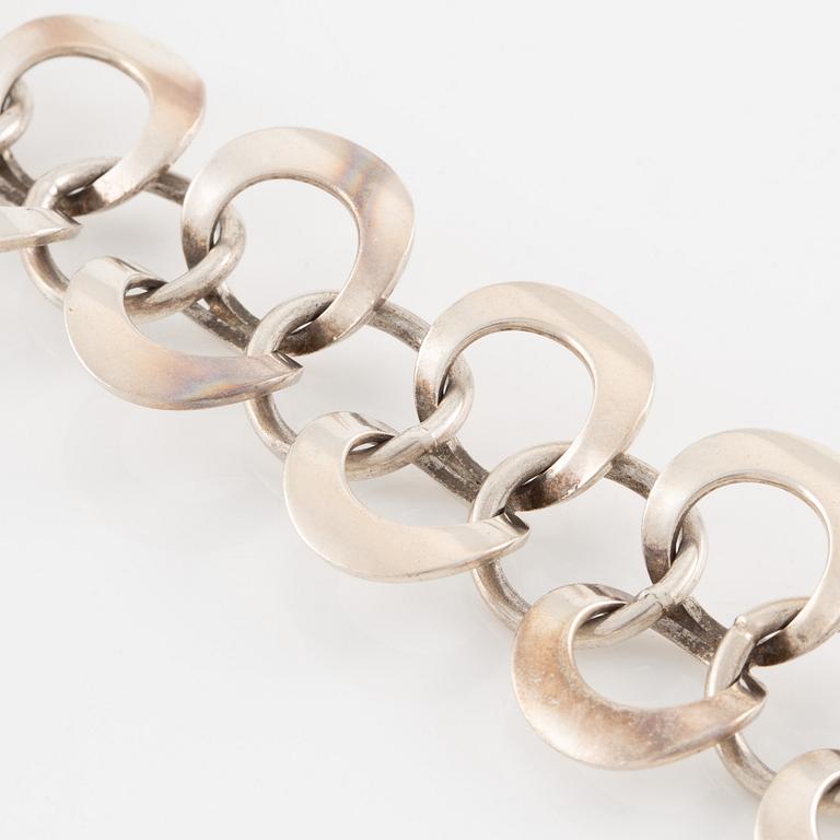 Bracelet, Alton, design K-E Palmberg, sterling silver.