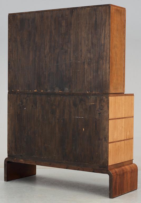 An Axel Larsson showcase cabinet, Albin Johansson, Wickman & Nyberg, Stockholm 1930.