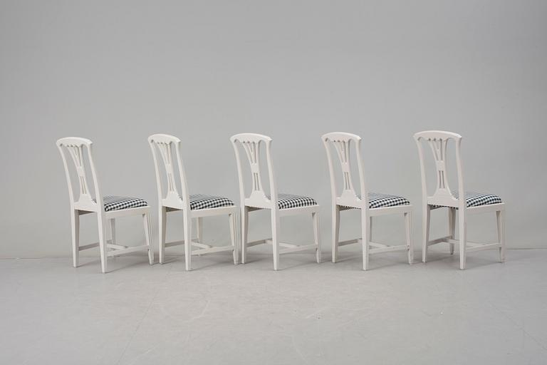 STOLAR, 10 st, gustaviansk stil, "Fresta", ur IKEAs 1700-tals serie.