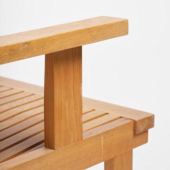 John Kandell, a pair of armchairs, J. E. Blomqvist Möbelfabrik, Uppsala, designed for the City Archive of Stockholm, 1958-59.