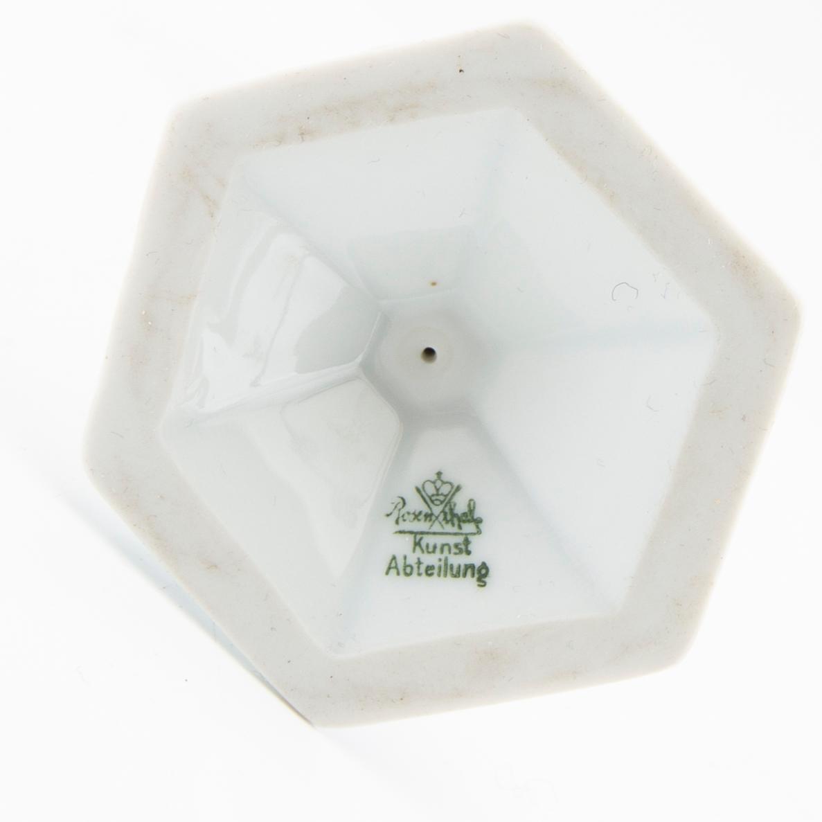 Figurines 5 pcs Rosenthal Germany mid-20th century porcelain.