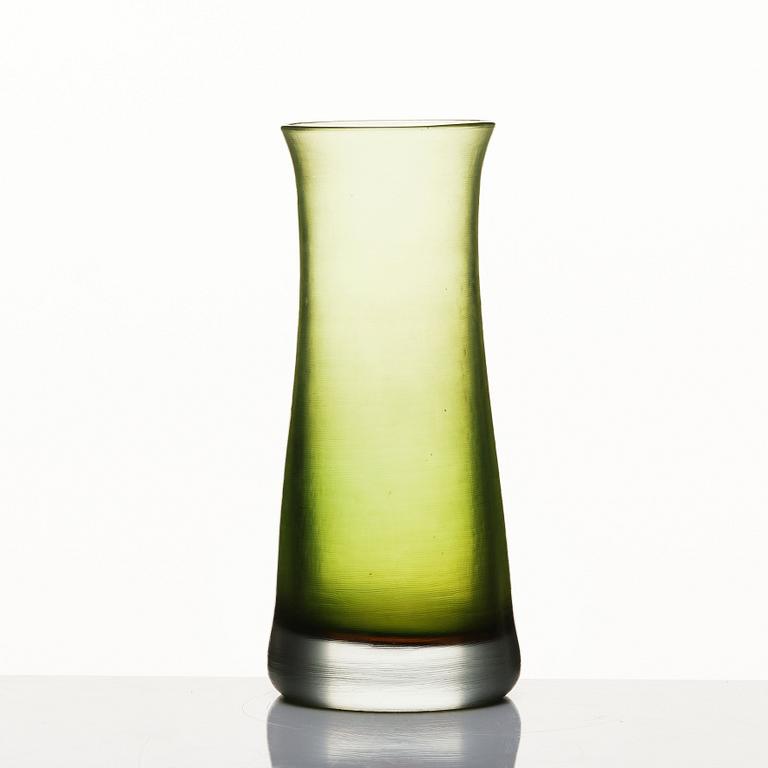 Paolo Venini, 'Inciso' glass vase, Venini, Murano, Italy 1960s.