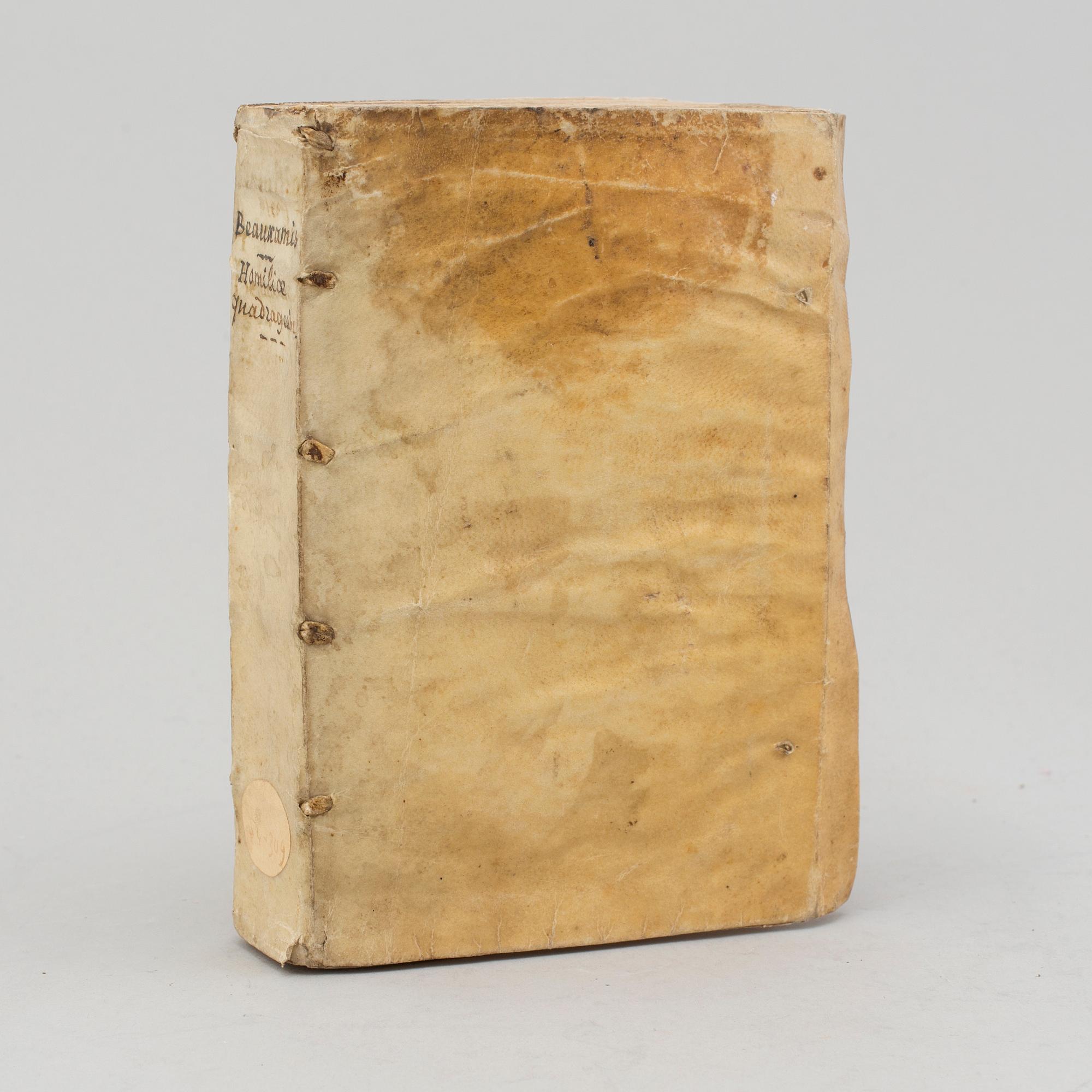 BOOK, Printed in Paris, 1572.