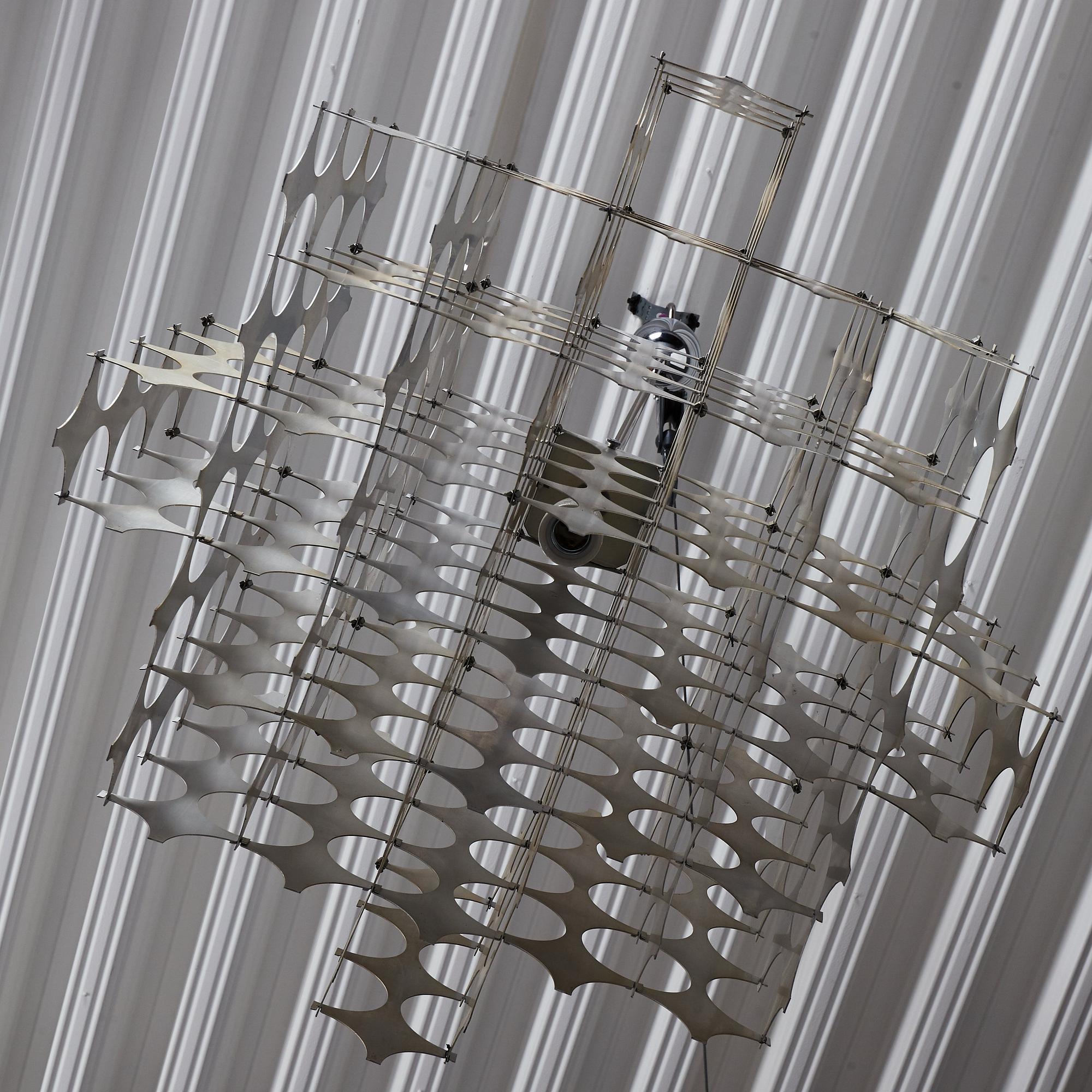 Mario Marenco, a pair of "Cynthia" ceiling lamps, for Artemide, Italy 1968.
