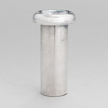 TAPIO WIRKKALA, a sterling silver vase, "Growth", mark of TW, Kultakeskus, Hämeenlinna 1989.