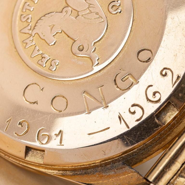 Omega, Seamaster Calendar, "FN Kongo 1961-62", ca 1961.
