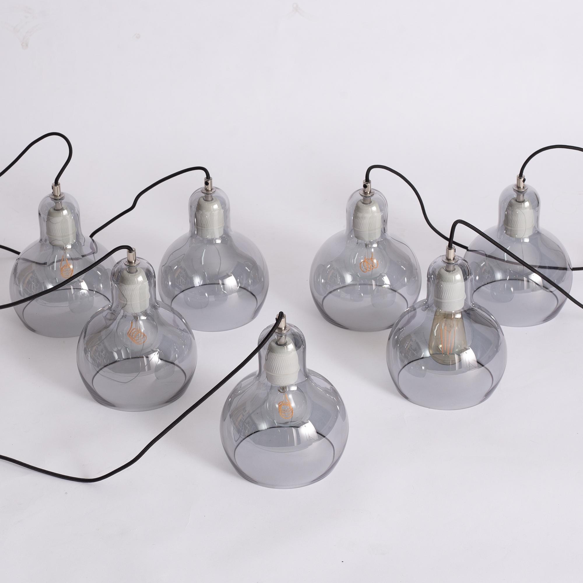 Sofie Refer, taklampor, 7 st "Mega Bulb", &Tradition.