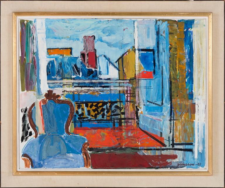 TOVE JANSSON, DEN BLÅ STOLEN.