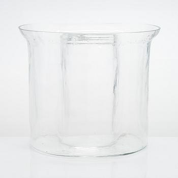 Timo Sarpaneva, a 1960's art glass object, signed Timo Sarpaneva.