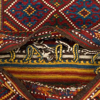 A pair of west persian saddel bags. Circa  150 x 80 cm.