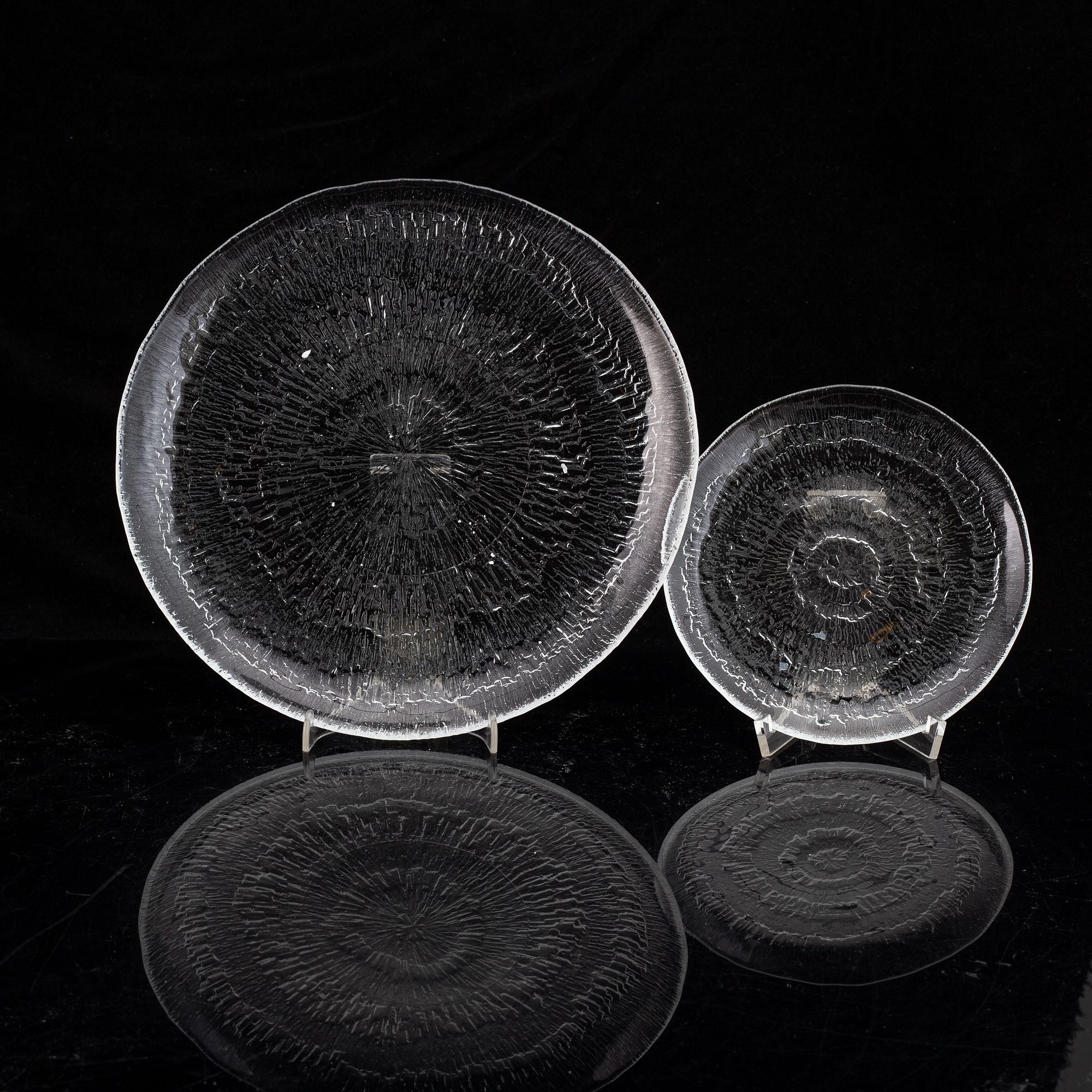 Tapio Wirkkala, glass ware, 42 pieces.