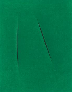 Lucio Fontana, "Concetto Spaziale".