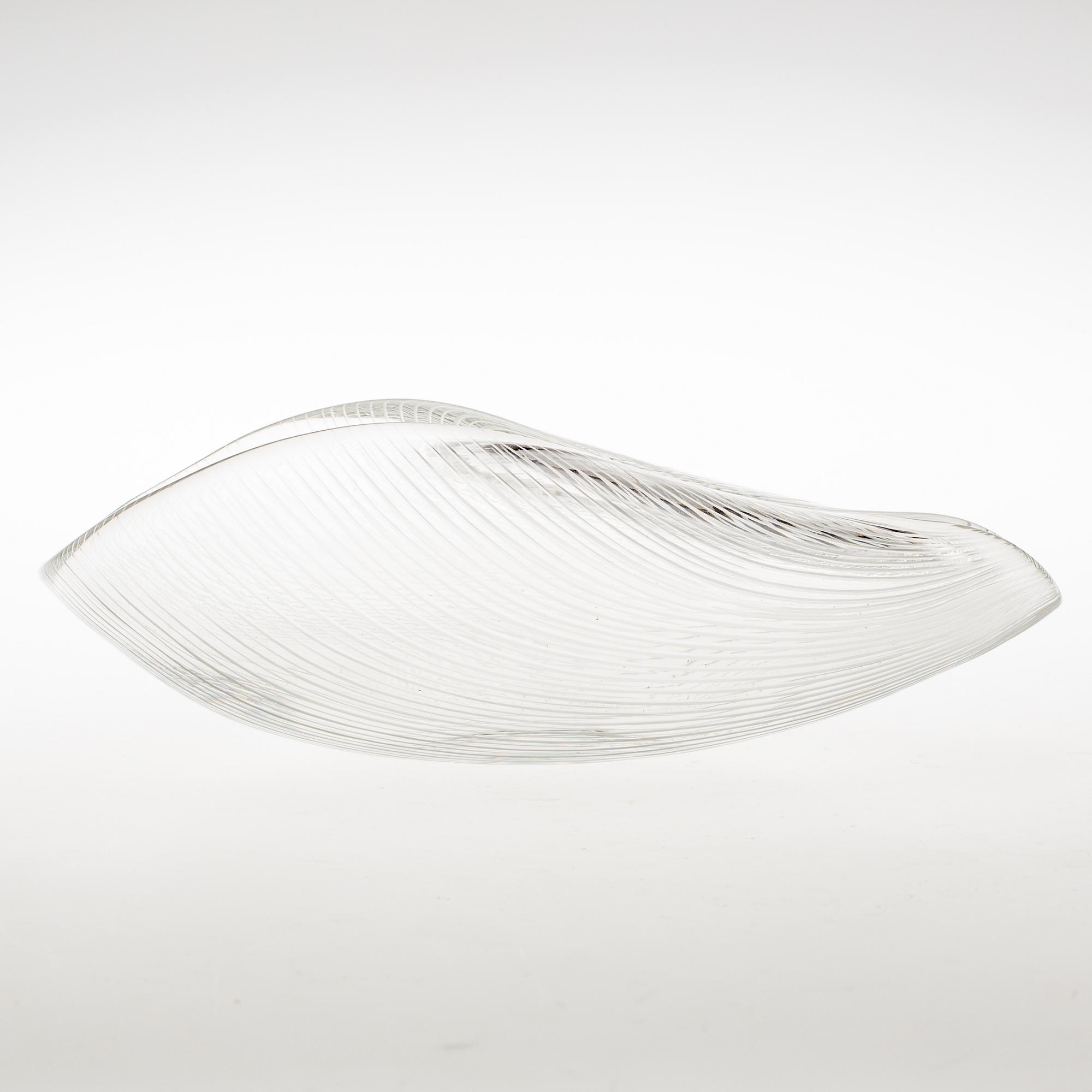 SKÅL, glas, Tapio Wirkkala, Iittala, signerad -94.