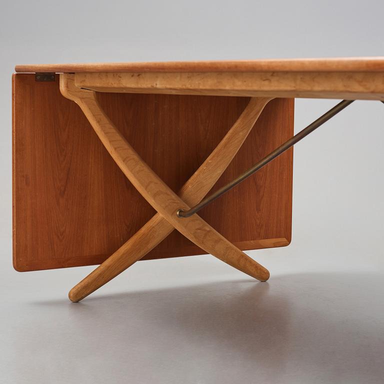Hans J. Wegner, matbord med klaffar, "AT-314", Andreas Tuck, Danmark 1950-60-tal.