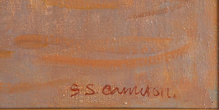 GORDON STEWART CAMERON, Oil on canvas, signed.