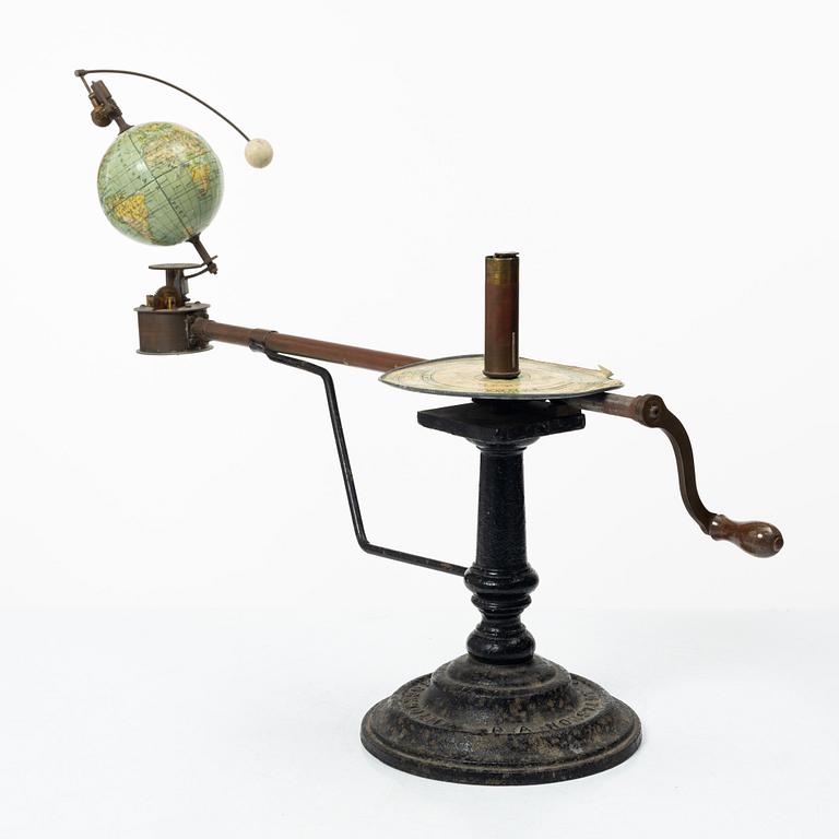 A Tellurium, Nordstet & Söner, Sweden, ealry 20th century.