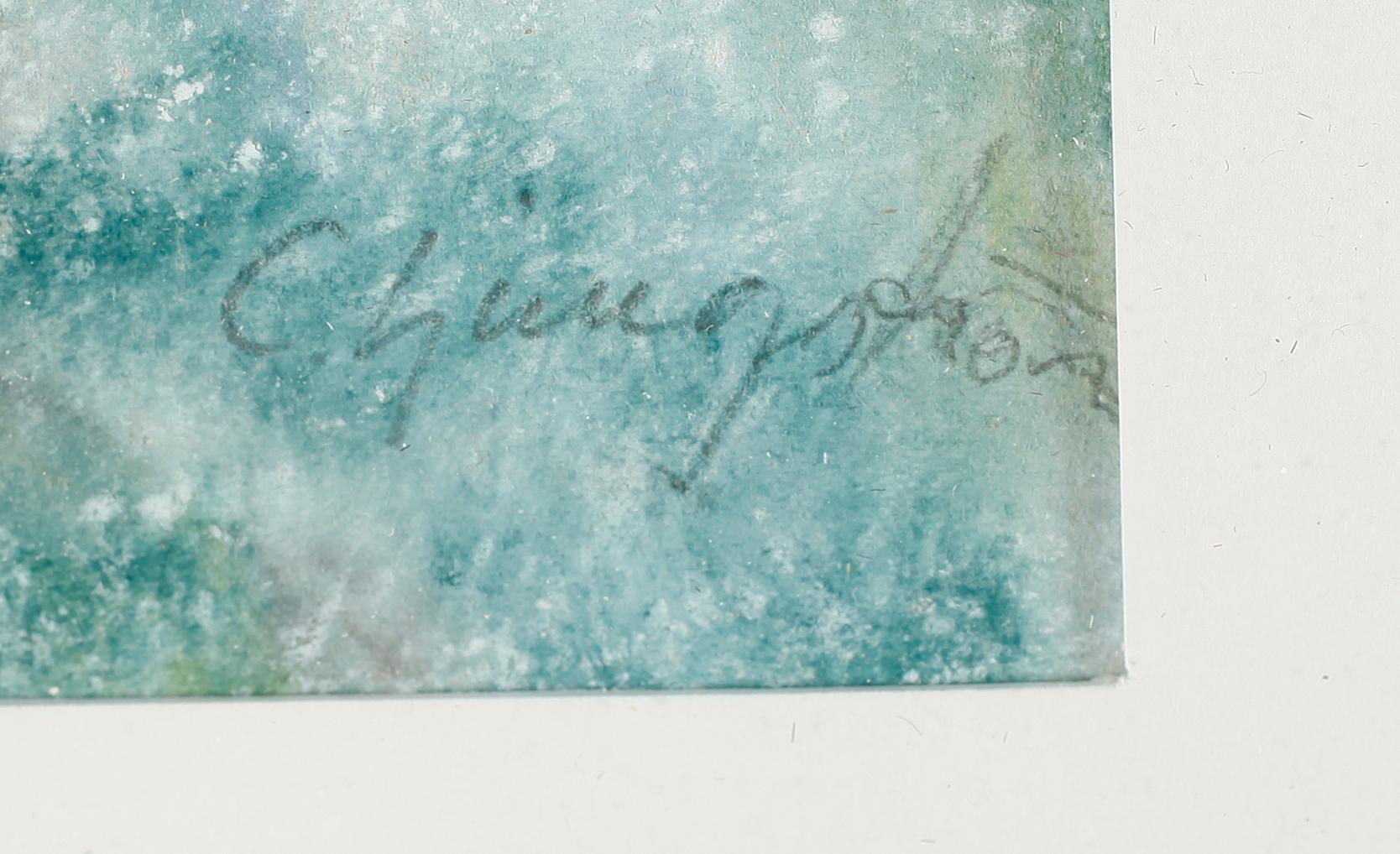 CARL ERIK LJUNGSTRÖM, pastell, signerad.
