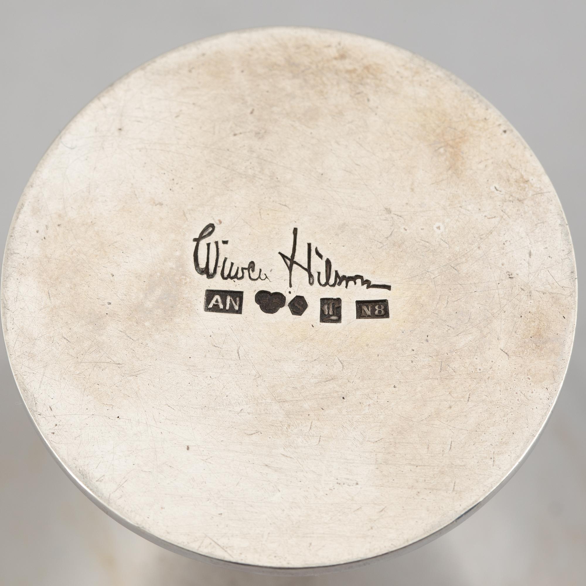 A Swedish Silver Cup, mark of Wiwen Nilsson, Anders Nilsson, Lund 1939.