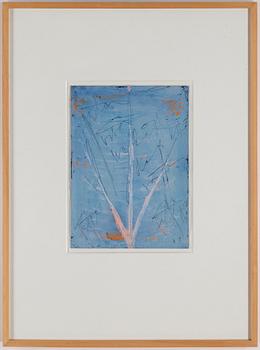 EDDIE FIGGE, gouache on paper, signed and dated 1970.