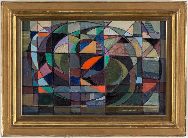 AXEL OLSON, olja på duk. Signerad och daterad 42.