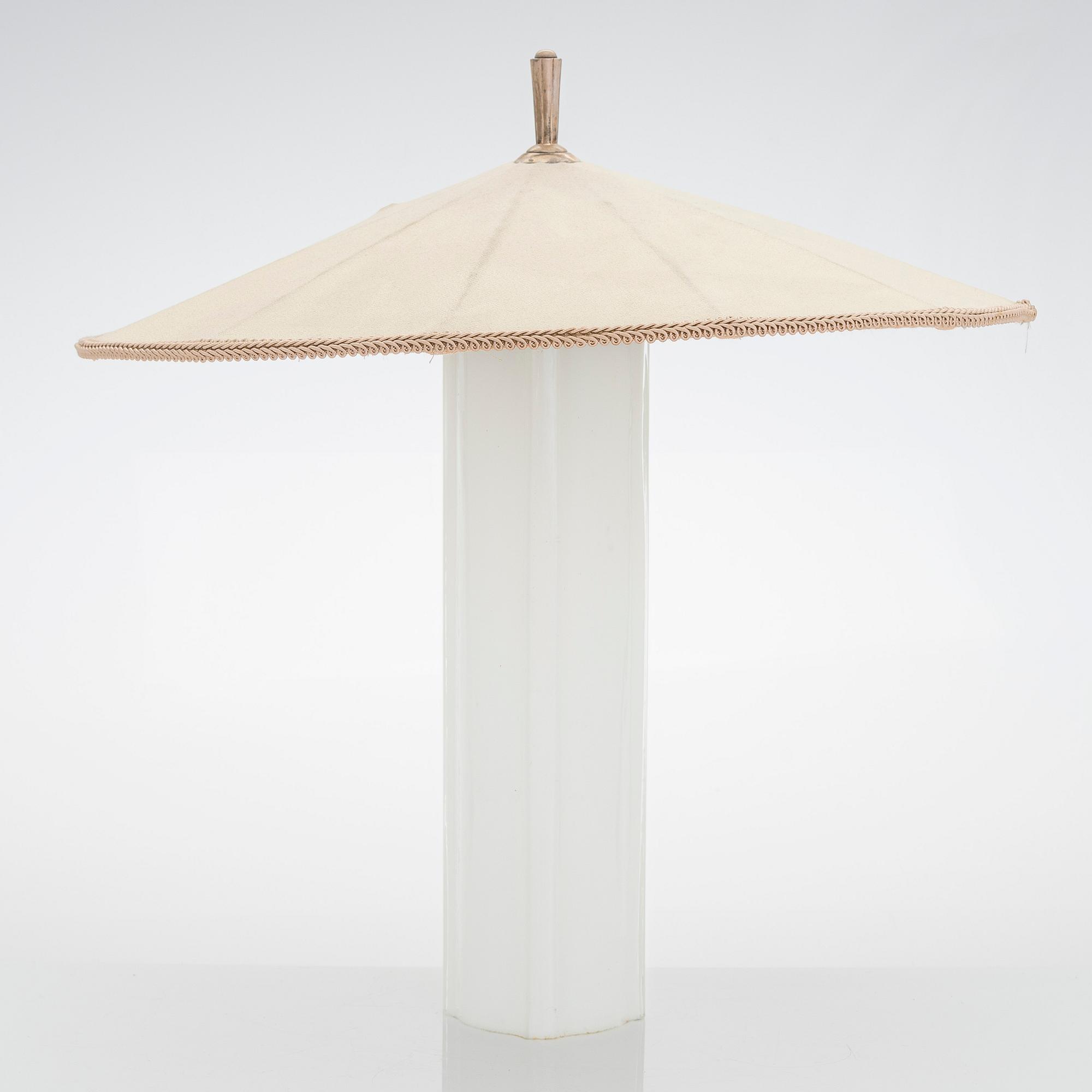 Birger Hahl, pöytävalaisinpari, Art deco, 1920-luku.