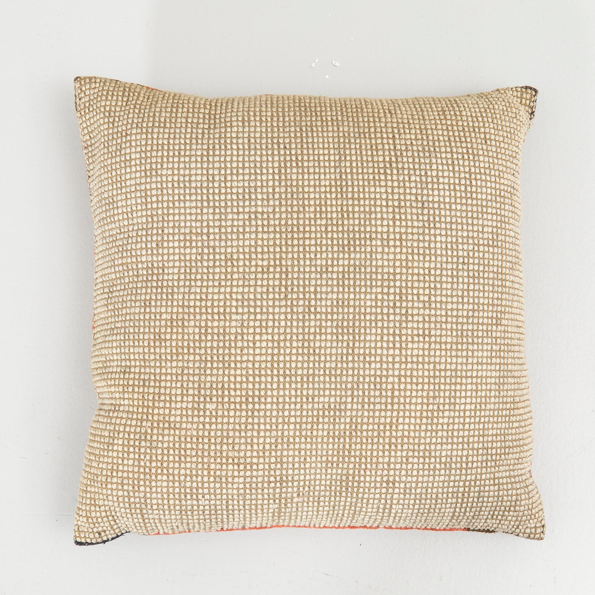 Märta Måås-Fjetterström, Cushion, "Red Horse", approx. 39 x 39 cm, signed ABMMF.