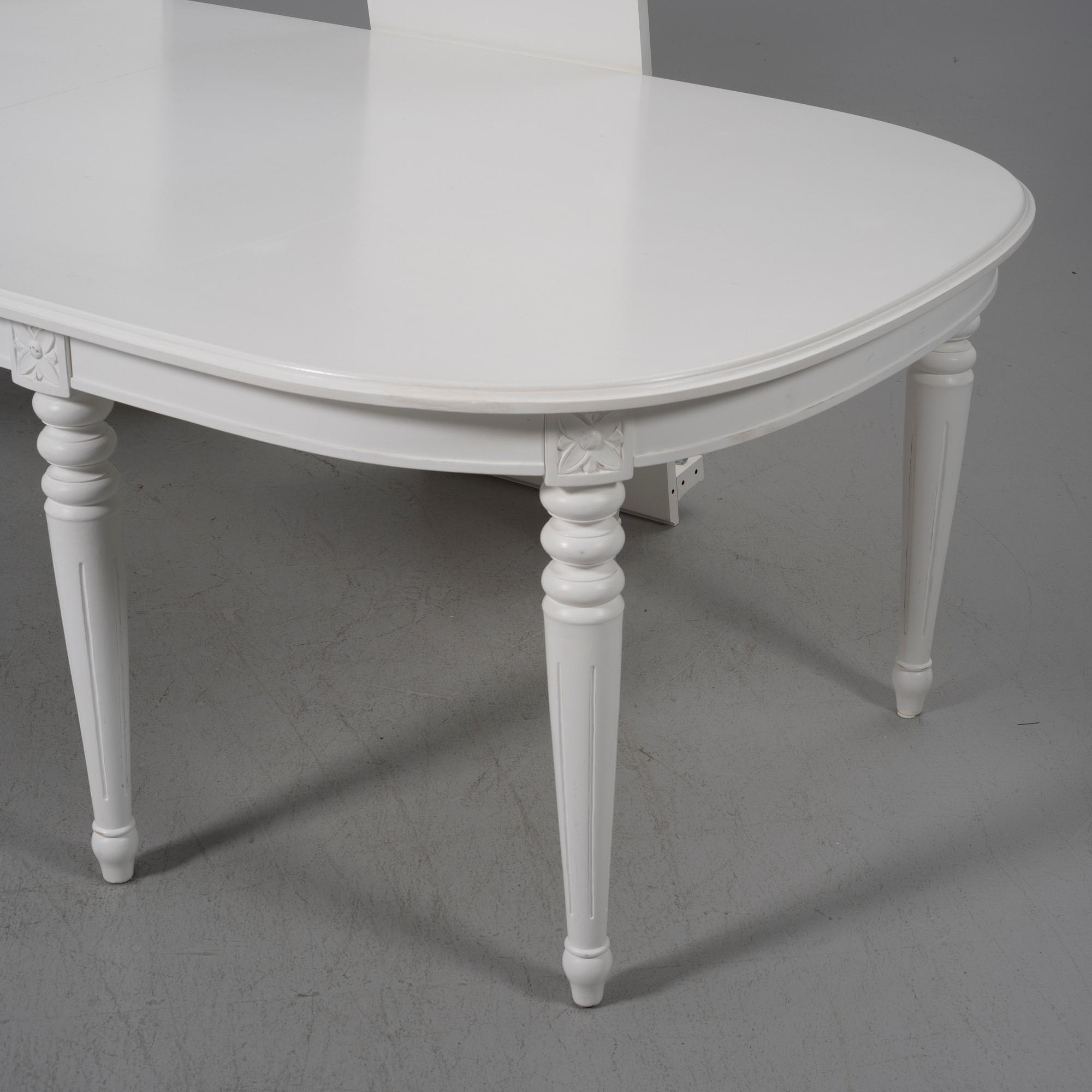 Dining table, Gustavian style, Geromar, 21st century.