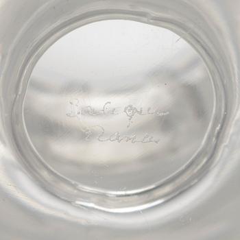 Skål, glas Lalique Frankrike.