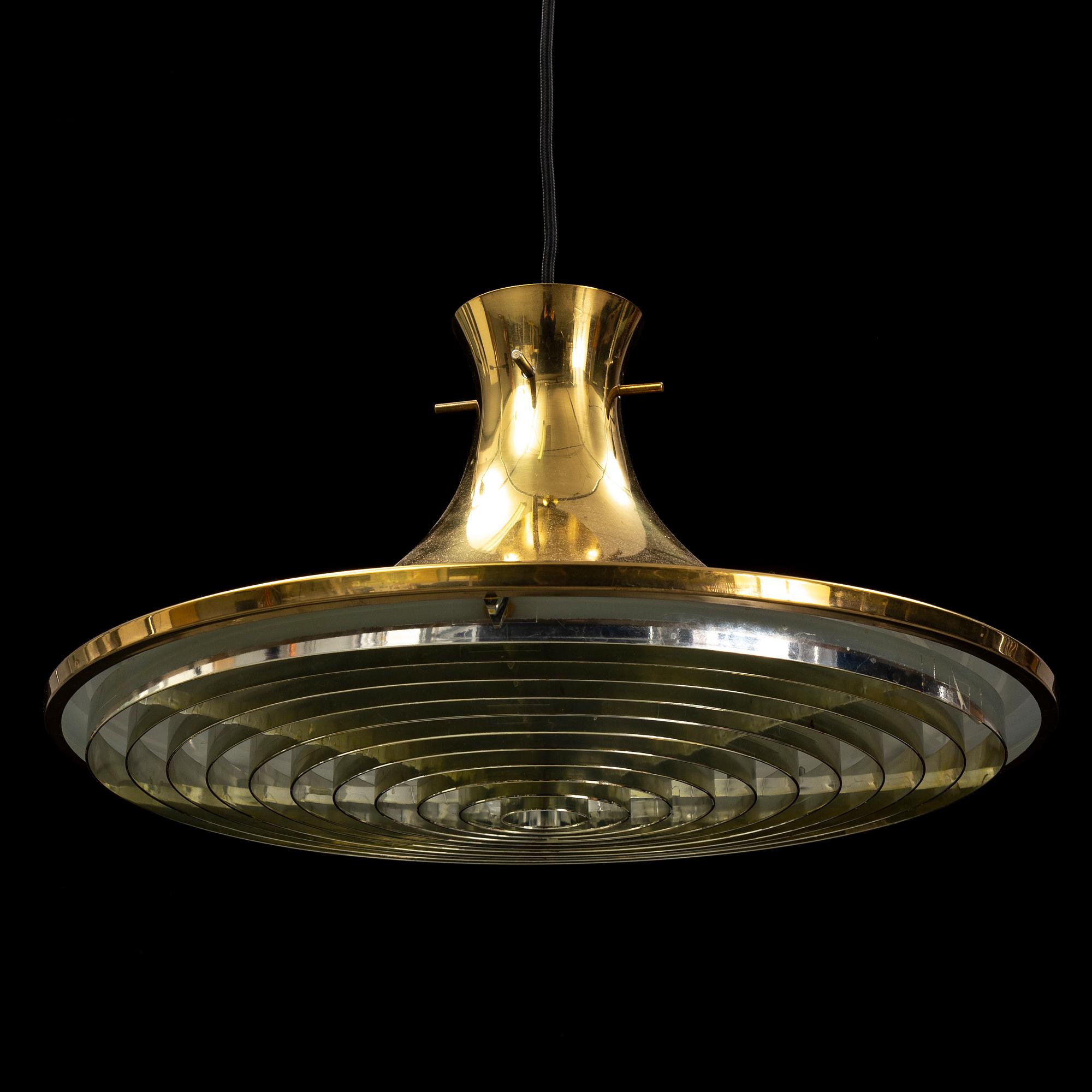 A 'Rex' pendant lamp by Lennart Centerwall for Ikea, 1970's.