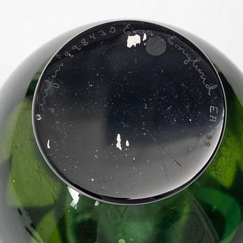 Eva Englund, Vase, glass, Orrefors 1988.