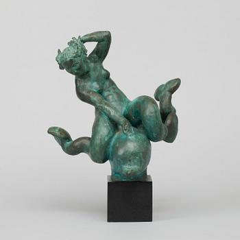 Carl Milles, "Solglitter", "Najad på delfin" ( = Naiad and dolphin).