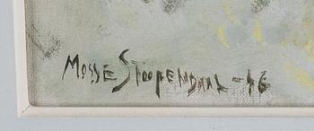 Mosse Stoopendaal, oil on canvas, signed and dated -46.