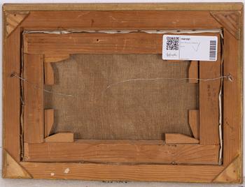 Erik Wessel-Fougstedt, Still life with ship painting.