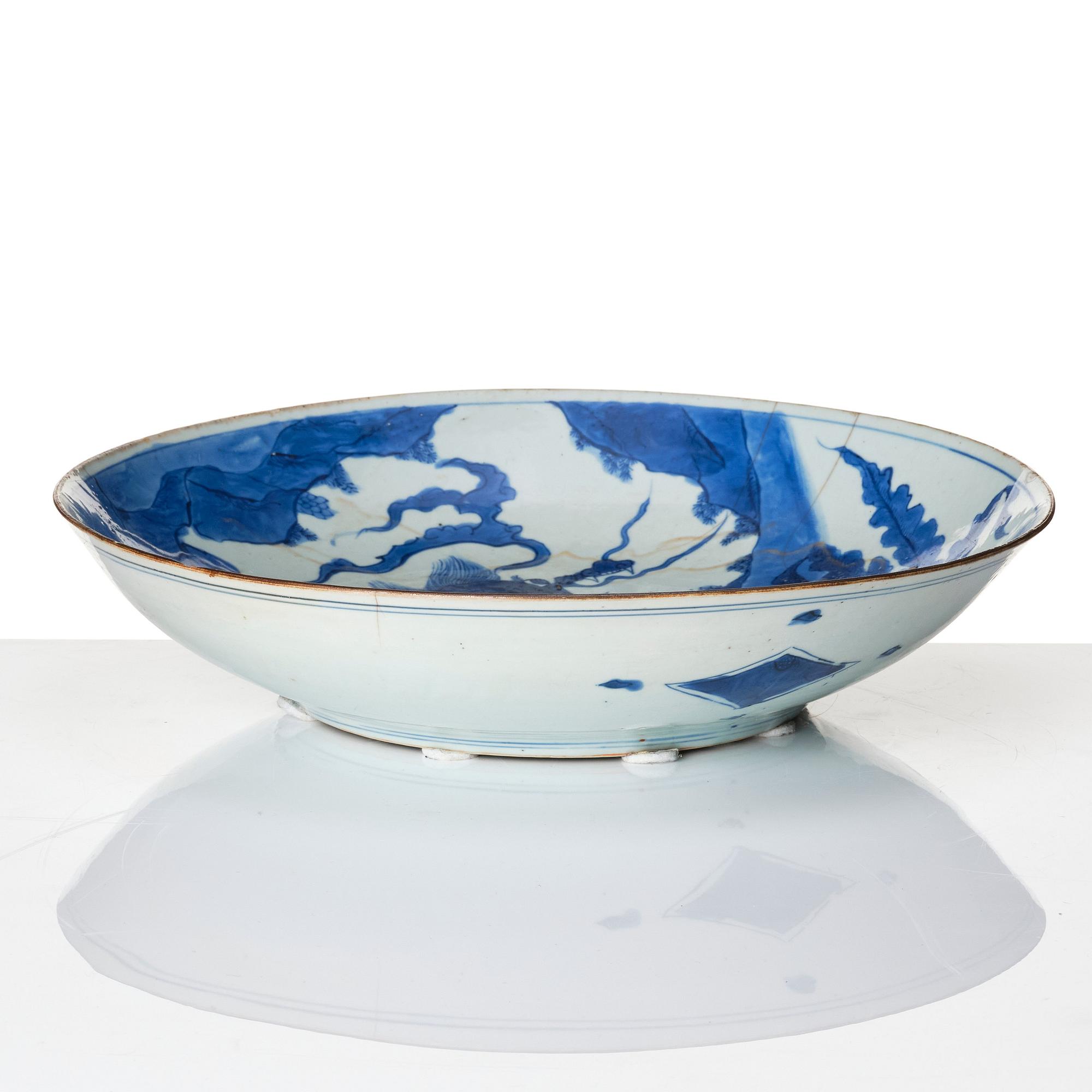 Fat, porslin. Transition, 1600-tal.