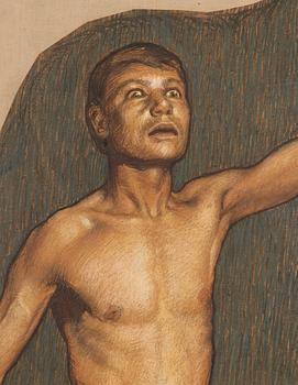 Akseli Gallen-Kallela, "Kullervo Cursing.".