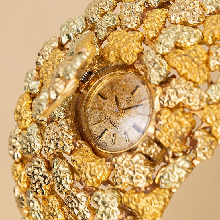Omega, "Gilbert Albert", "Tri-colour", "Linen Dial", ca 1966.