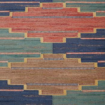 Märta Måås-Fjetterström, MATTO, "Blå heden", flat weave, ca 273,5 x 181,5 cm, signed AB MMF.
