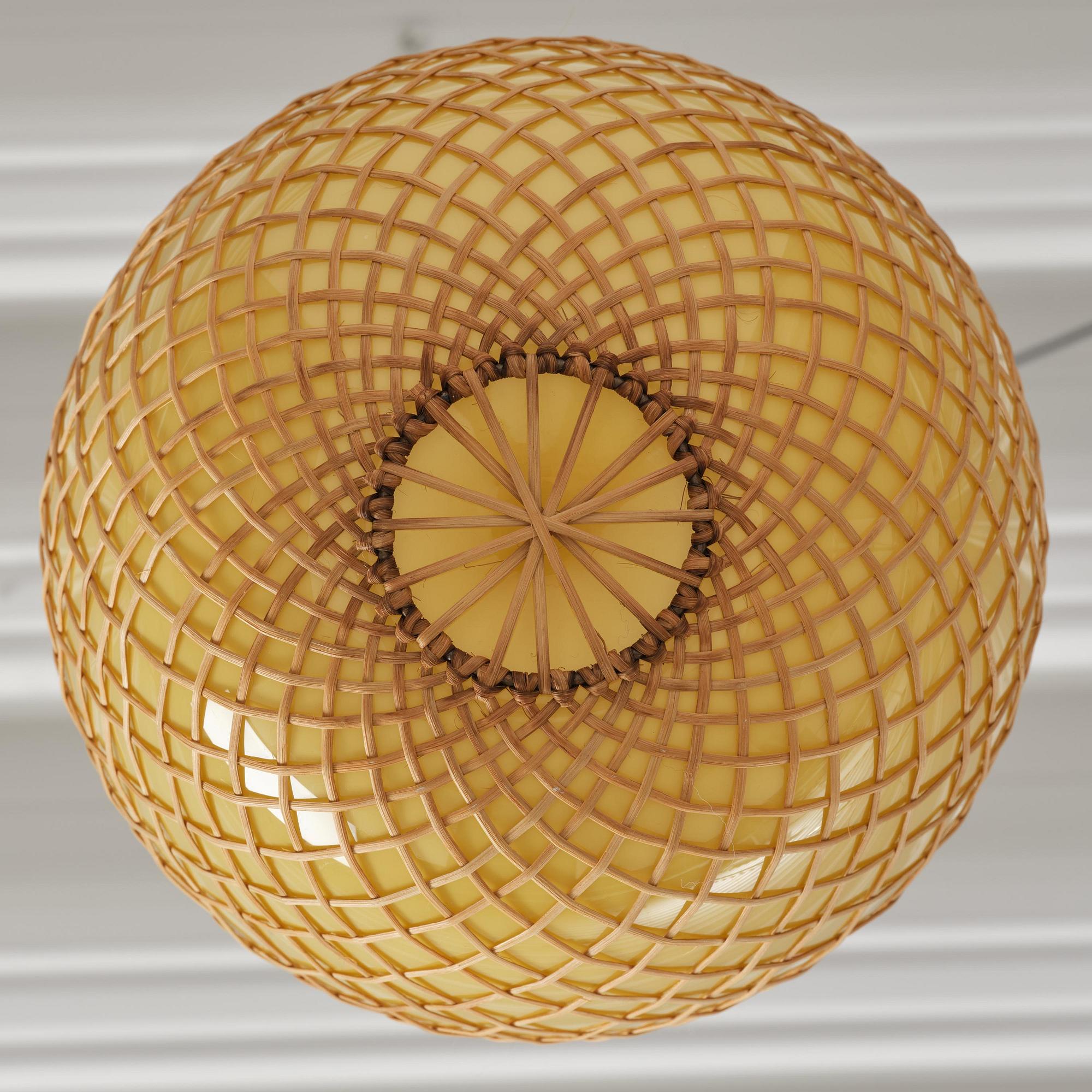 Swedish Modern, a pair of ceiling lamps, 1940s.