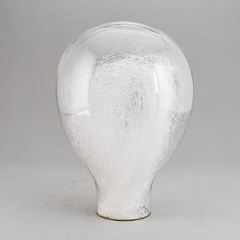 EVA ENGLUND, a glass sculpture, signed and dated 1973.